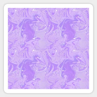 Pastel Purple Silk Marble - Digital Liquid Paint Sticker